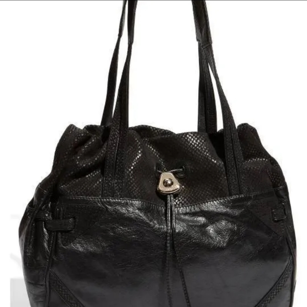 See By CHLOÉ'Esteli' Drawstring Leather Tote